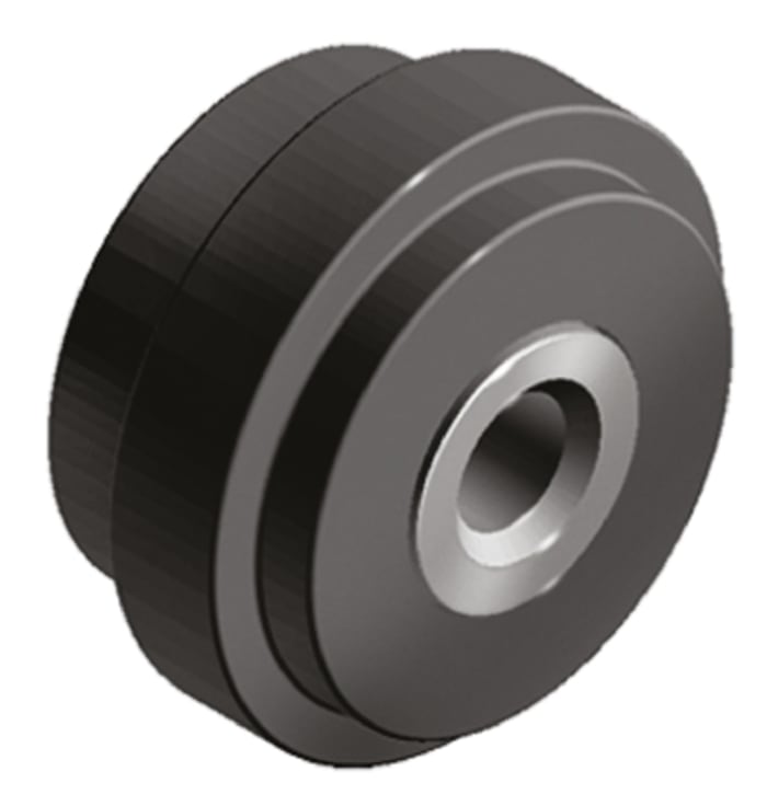 RS PRO Roller, Connecting Component, Strut Profile 30 mm, Groove Size 6mm