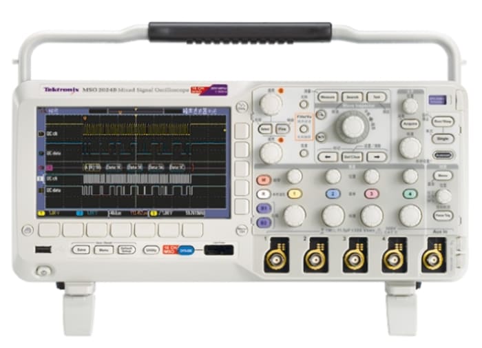 Tektronix MSO2012 MSO2000B Series, 100MHz Bench Oscilloscope, 2 Analogue Channels, 16 Digital Channels