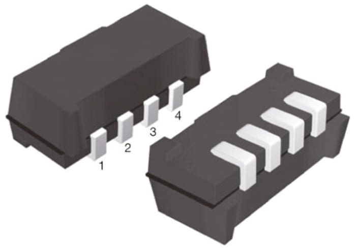 Vishay TSOP75236WTT, 36kHz IR Receiver, 950nm ±75 °, 30m Range, 2.5 V - 5.5V, SMT, 6.8 x 3 x 2.35mm