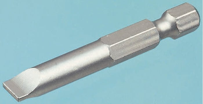 Embout de vissage RS PRO Fendu, 0,8 x 5,5 mm, Acier au vanadium au molybdène chromé