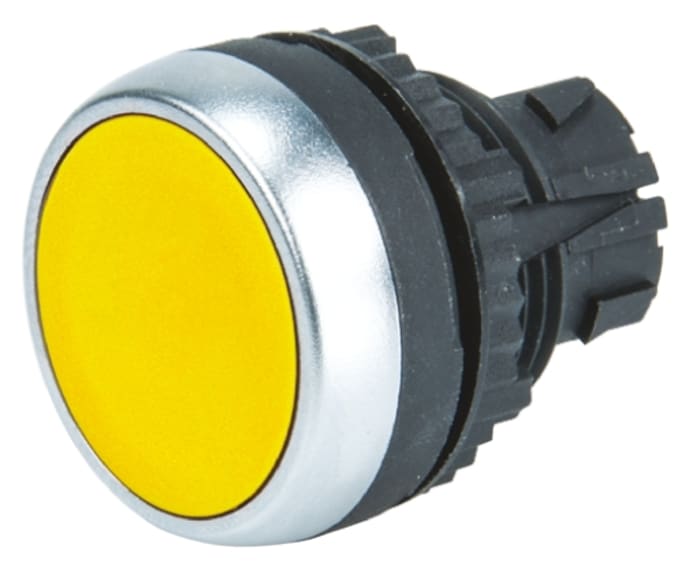 BACO Series Yellow Spring Return Push Button Head, 22mm Cutout, IP66