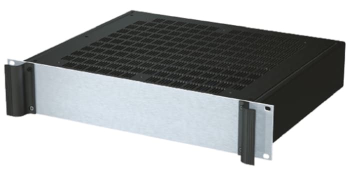 METCASE, 2U, 19-Inch Rack Mount Case, Combimet Ventilated, 88.05 x 482.6 x 365mm