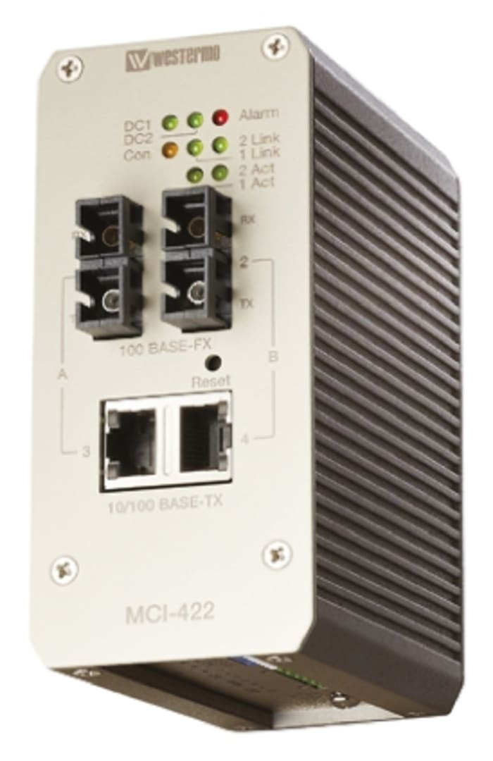 Westermo Data Communications Fibre Media Ethernet Media Converter