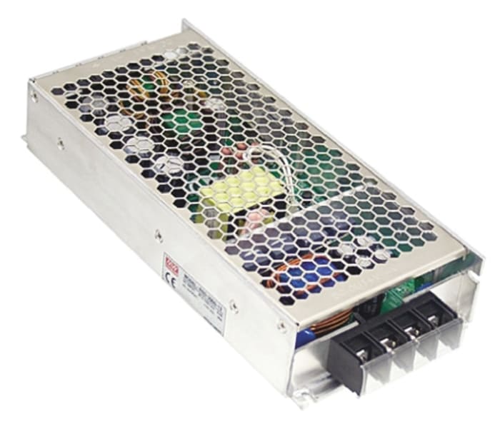 Mean Well Isolated DC-DC Converter, 12V dc/ 25A Output, 67.2 → 143 V dc Input, 300W, Rack Mount, +55°C Max Temp