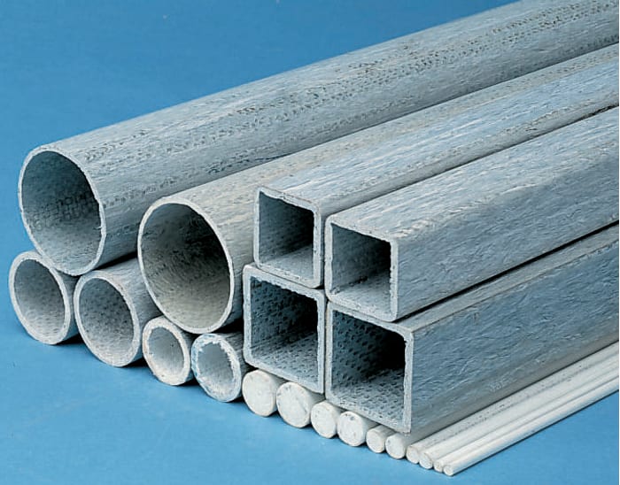 RS PRO RS PRO Grey GlassReinforced Plastic GRP Rod, 1.15m x 4mm