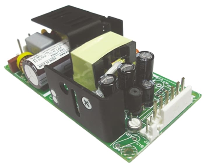 EOS Embedded Switch Mode Power Supply SMPS, LFMWLT40-1003, 24V dc, 1.7A, 40W, 1 Output, 90 → 264V ac Input