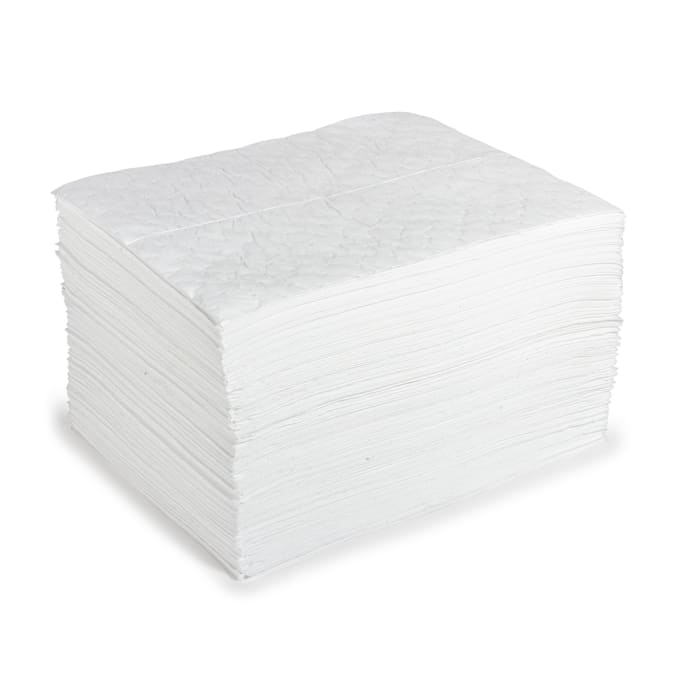 Almohadilla absorbente de derrames RS PRO RS PRO, capacidad de absorción 100L, 100 por paquete