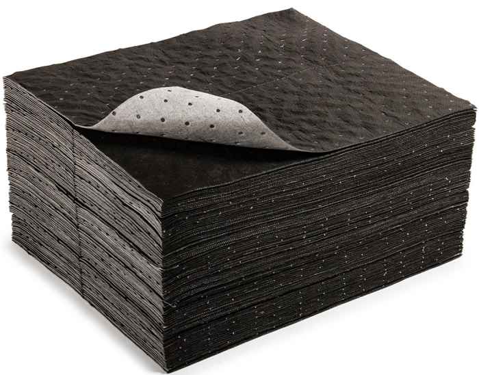 Almohadilla absorbente de derrames RS PRO RS PRO, capacidad de absorción 110L, 100 por paquete
