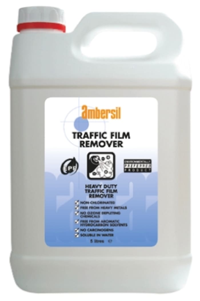 Décolleur de pellicule de pollution Ambersil TRAFFIC FILM REMOVER Bidon 5 l