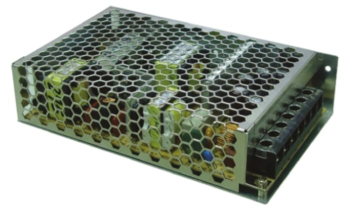 RS PRO Embedded Switch Mode Power Supply (SMPS), 5V dc, 16A, 80W, 1 Output, 88 → 264V ac Input Voltage