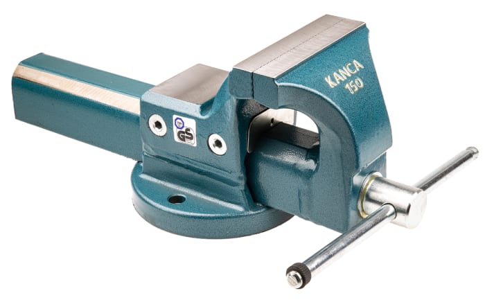 RS PRO | RS PRO Bench Vice x 100 mm 15 mm x 190 mm, 18.5 kg | 771-9287 | RS