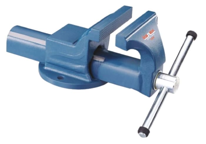 RS PRO Bench Vice x 100mm 150mm x 190mm, 17kg