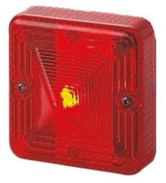 e2s ST Series Red Multiple Effect LED Beacon, 24 V dc, LED Bulb, DC, IP66