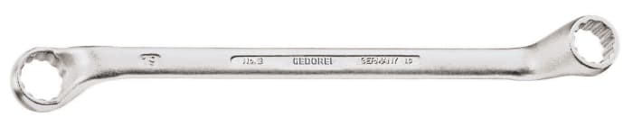 Gedore Offset Ring Spanner, 8mm, Metric, Double Ended, 182 mm Overall