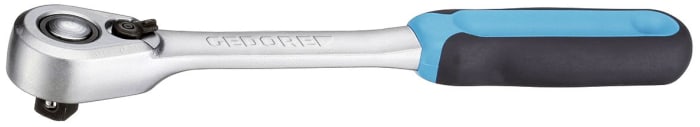 Gedore 1/2 in Square Ratchet with Reversible Ratchet Handle, 60 mm Overall