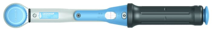 Llave dinamométrica de disparo Gedore de 5 → 25Nm, long. 284,5 mm, accionador Cuadrado de 1/4 plg