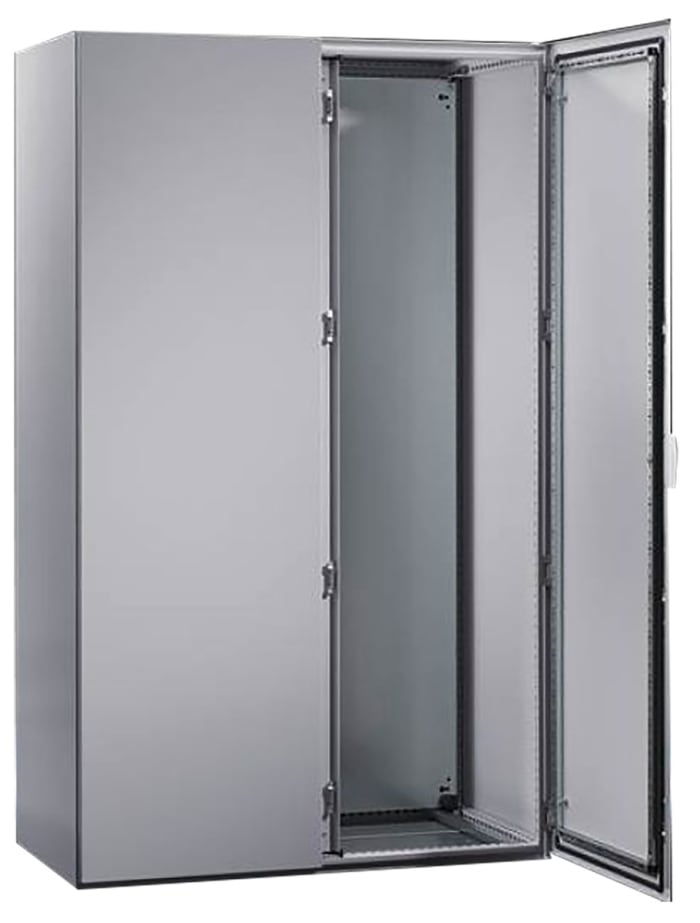 Rittal SE8 Series Sheet Steel Double-Door-Door Floor Standing Enclosure, Opaque Door, IP55, 2000 x 1200 x 500mm