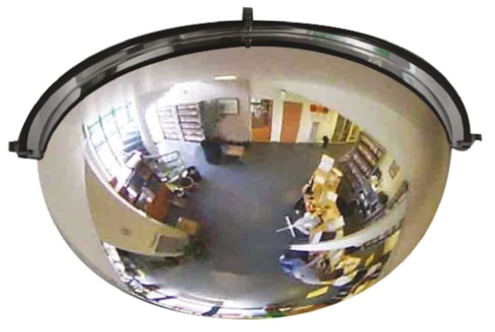 Miroir convexe RS PRO Demi Dôme, pour Intérieur x 450 mm, 900mm