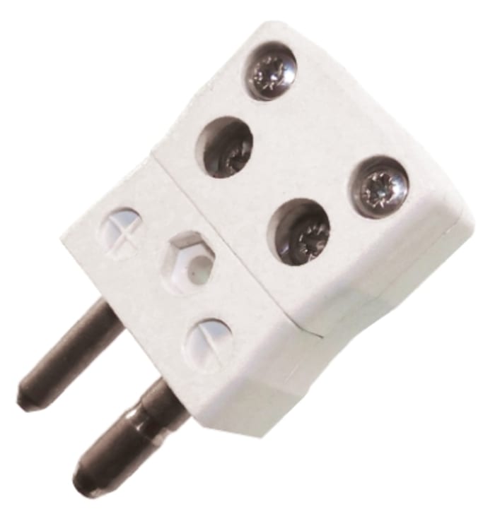 RS PRO Copper Thermocouple Connector for use with Type CU Thermocouple Type CU, Standard