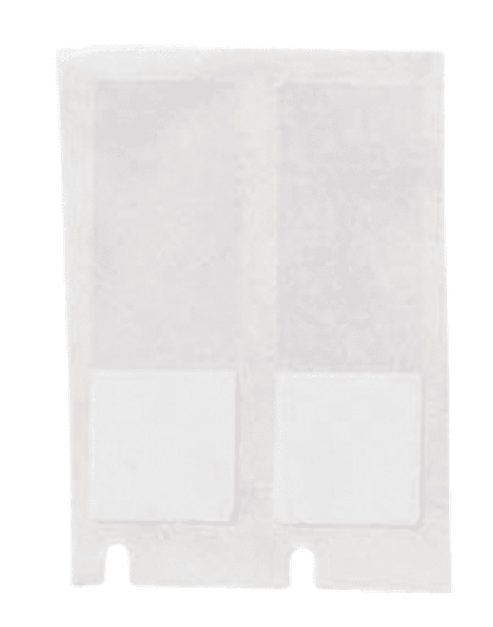 Black/White Self-Laminating Vinyl Labels