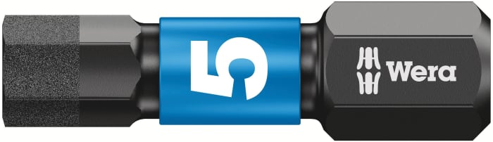 Wera Hexagon Screwdriver Bit, Hex 5 Tip