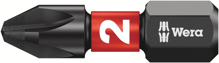 Wera Phillips Screwdriver Bit, PH2 Tip