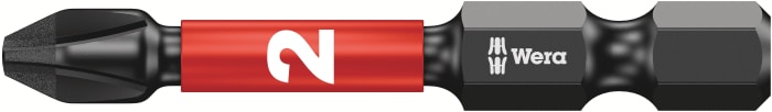 Wera Phillips Screwdriver Bit, PH2 Tip