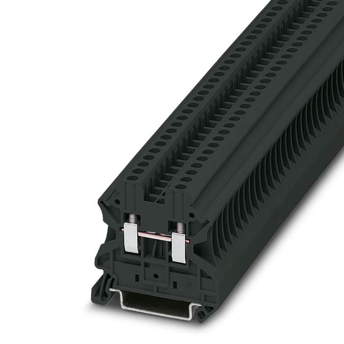 Phoenix Contact 3045088 UT 2.5 BK Series Black, Single-Level, Screw Termination