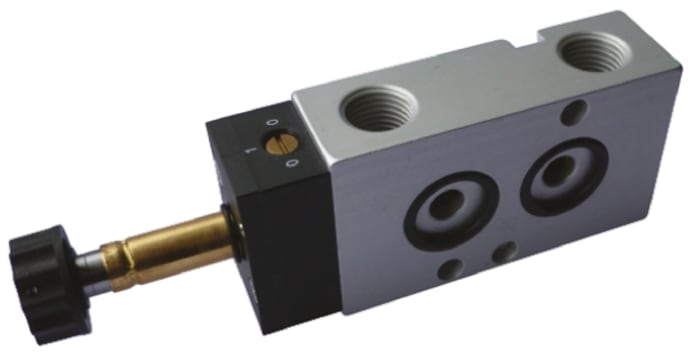 G 1/4 NAMUR Solenoid-Spring Valve, 5/2
