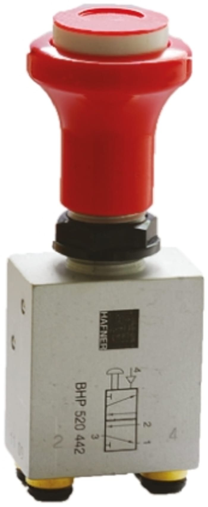 PTO Control Valve Push-Pull 6mm,4/2