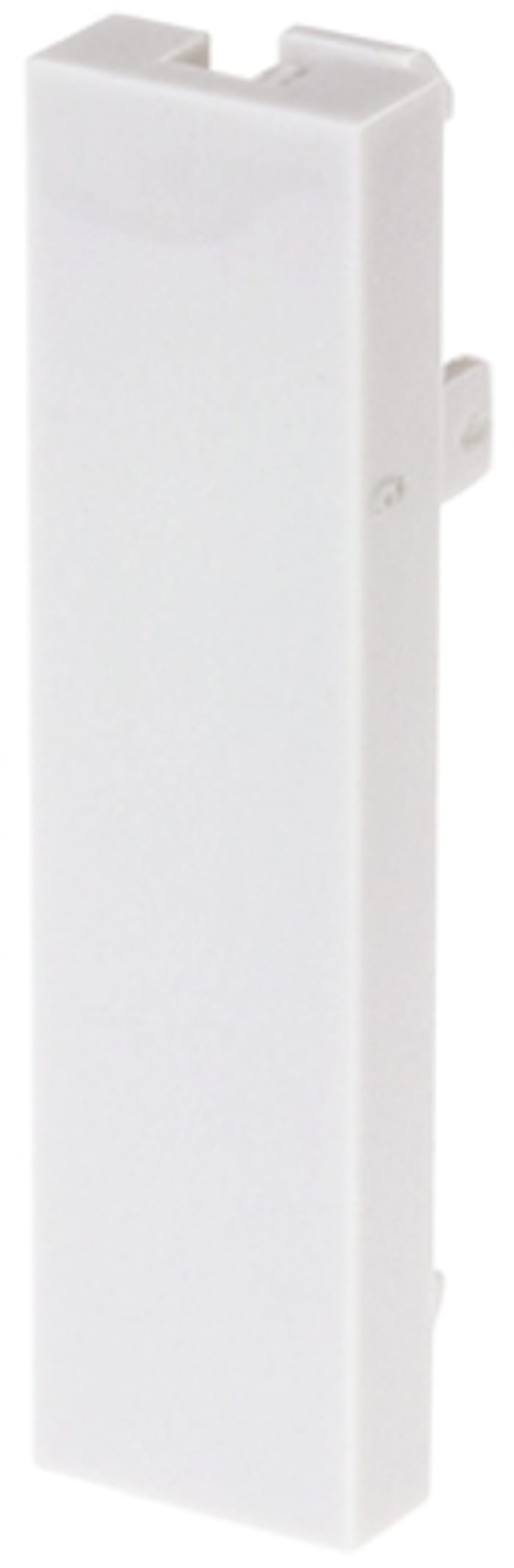 Deta White 1 Gang Faceplate & Mounting Plate