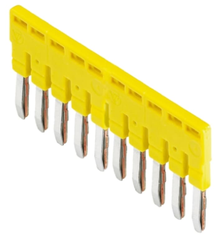 Wieland WST Series Jumper Bar for Use with DIN Rail Terminal Blocks