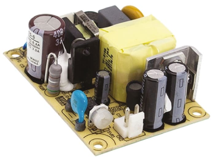 MEAN WELL Switching Power Supply, EPS-15-3.3, 3.3V dc, 3A, 9.9W, 1 Output, 120 → 370 V dc, 85 → 264 V ac