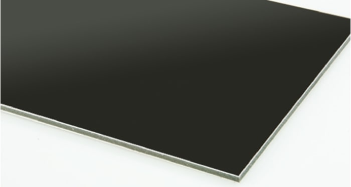 RS PRO Aluminium Metal Sheet 600mm x 600mm 3mm Thick