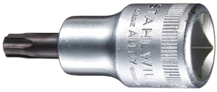 03100045, Embout de vissage STAHLWILLE Torx, T45, L. 55 mm, Acier chrome  vanadium