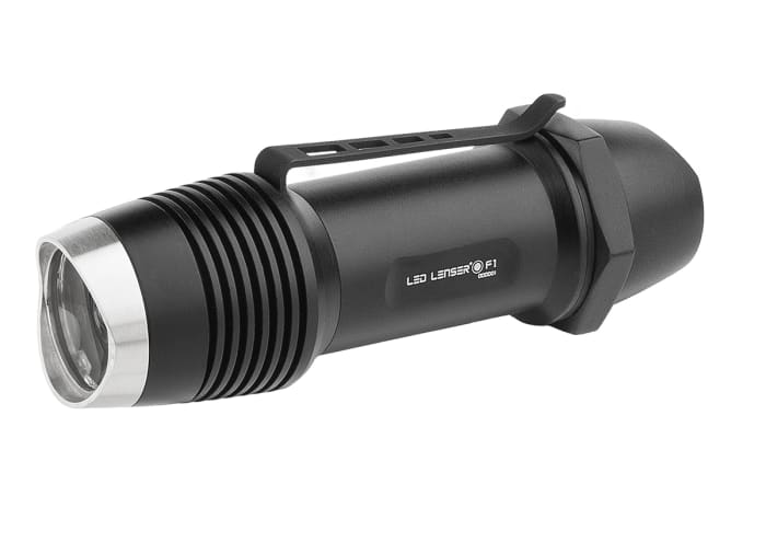 Led Lenser, Alüminyum, Siyah LED Fener, LED, 400 lm 8701 - F1,