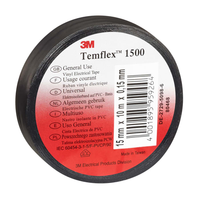 3M Temflex 1500 PVC Electrical Tape