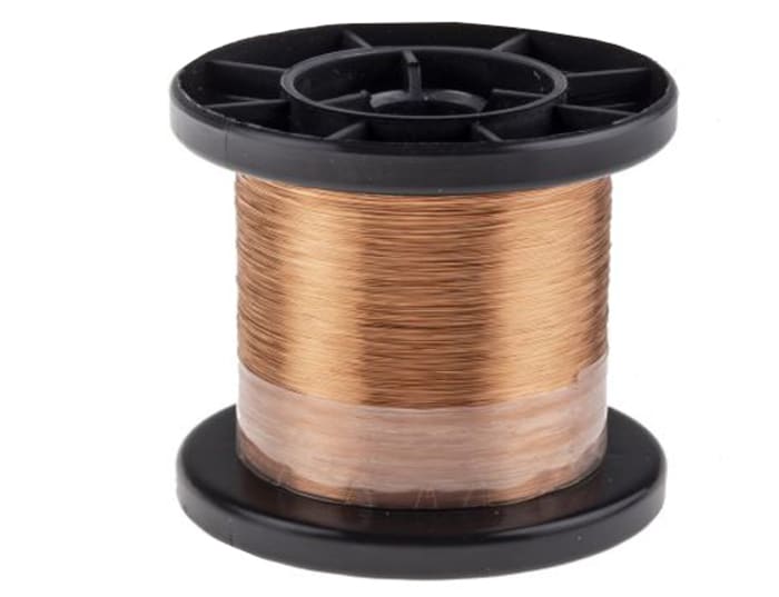 Block Single Core 0.85mm diameter Copper Wire, 77m Long