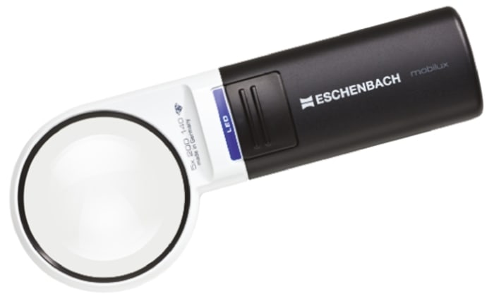Eschenbach Illuminated Magnifier, 5X x Magnification, 58mm Diameter