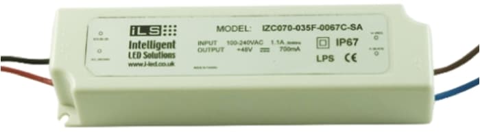 ILS LED Driver, 9 → 48V Output, 35W Output, 700mA Output, Constant Current