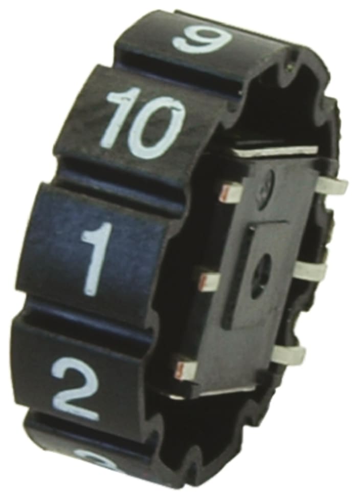 Hartmann Solder Thumbwheel Switch PCB