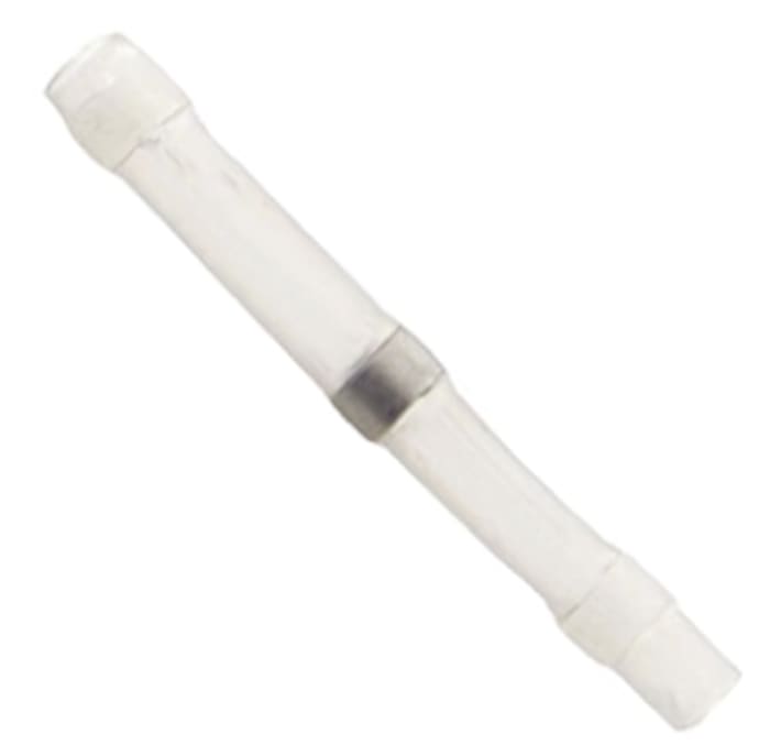 TE Connectivity Transparent Polyolefin Solder Sleeve 26mm Length Maximum of 1.7mm Cable Diameter