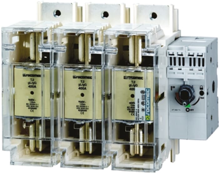 Socomec Fuse Switch Disconnector, 3 Pole, 125A Max Current