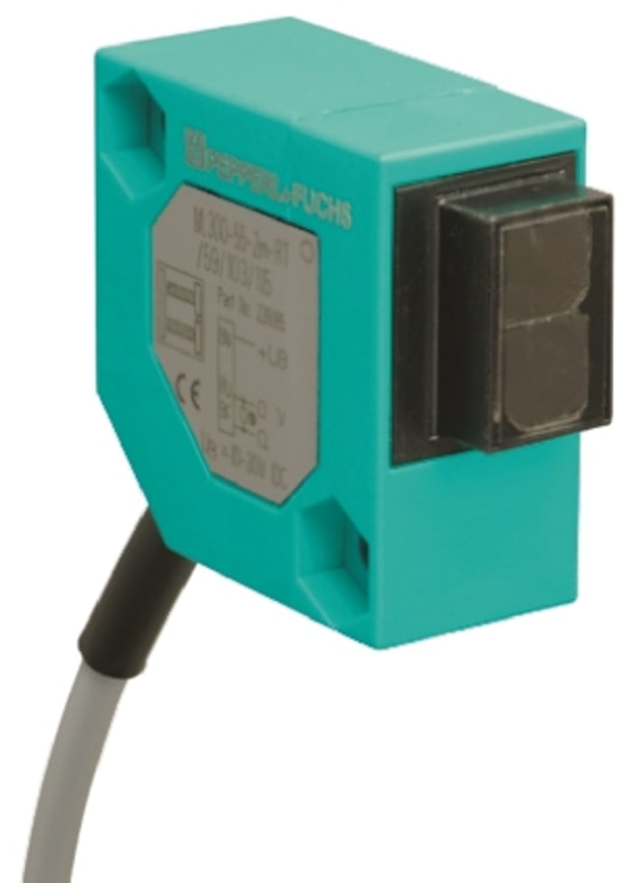 Pepperl + Fuchs Retroreflective Photoelectric Sensor, Block Sensor, 0 → 2 m Detection Range