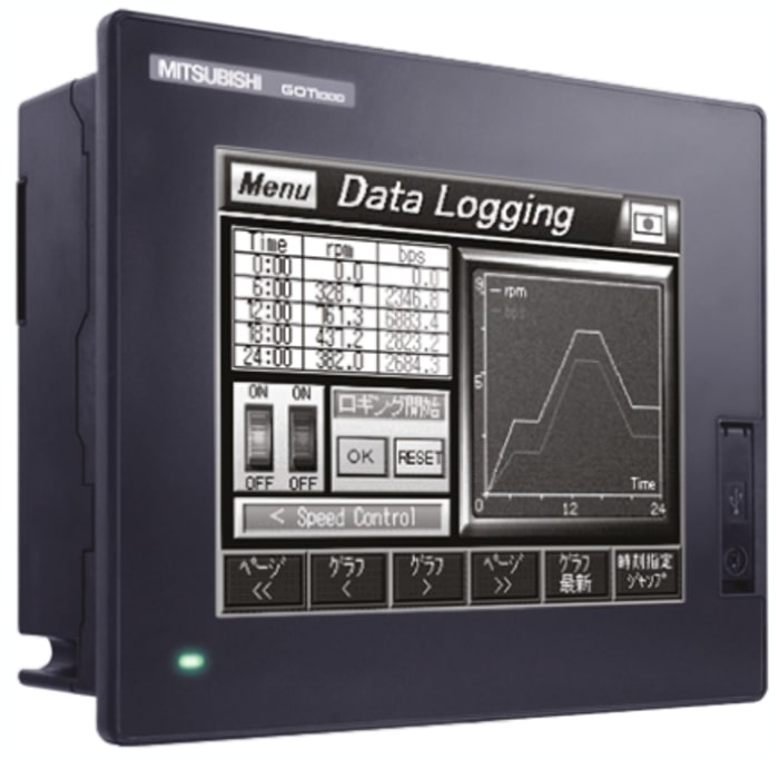 Ecran HMI tactile GOT1000 GT14 Mitsubishi, TFT, 5,7 pouces, 320 x 240pixels, 164 x 135 x 55 mm