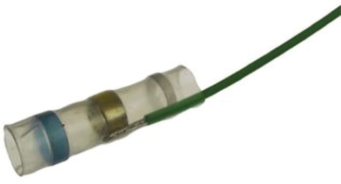 TE Connectivity Transparent Polyolefin Solder Sleeve 35.5mm Length 4 → 9.2mm Cable Diameter