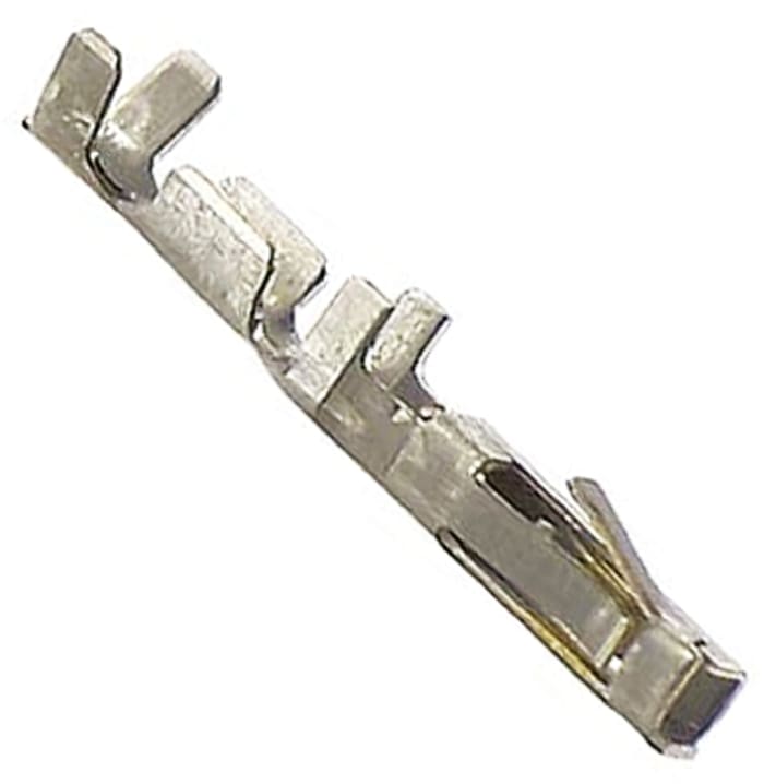 TE Connectivity Micro MATE-N-LOK Series Female Crimp Terminal, 30AWG Min, 26AWG Max