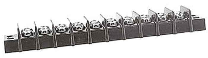 TE Connectivity Barrier Strip, 10 Contact, 9.53mm Pitch, 2 Row, 20A, 300 V