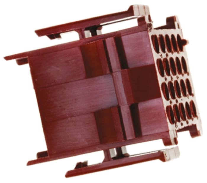 TE Connectivity, Miniature Rectangular II Female Connector Housing, 4.19mm Pitch, 20 Way, 5 Row