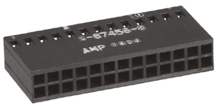 TE Connectivity, AMPMODU MOD IV Female Connector Housing, 2.54mm Pitch, 26 Way, 2 Row